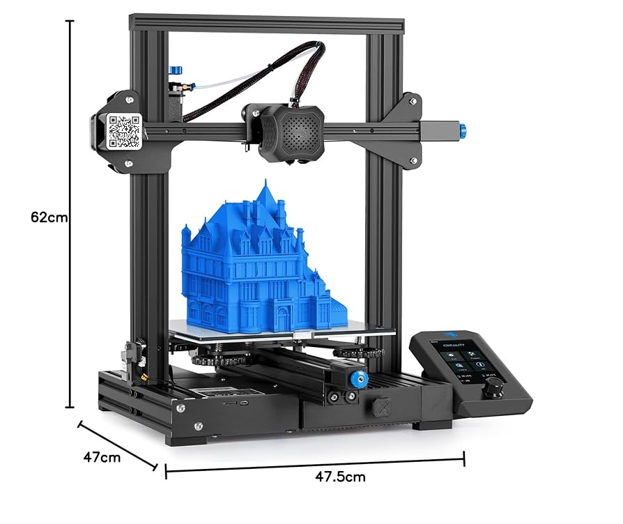 Amazon | Creality Ender 3 V2 3Dプリンター サイレント